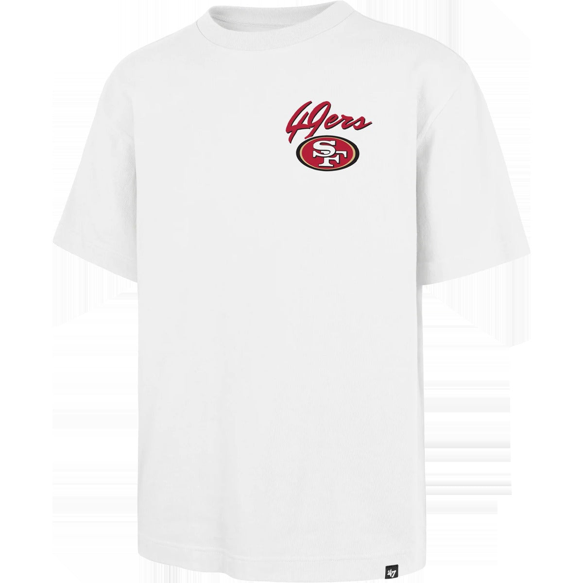Men's 49ers KO Backer Script Illustrated Tee