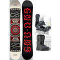 GNU Women's Ladies Choice Demo Snowboard Package