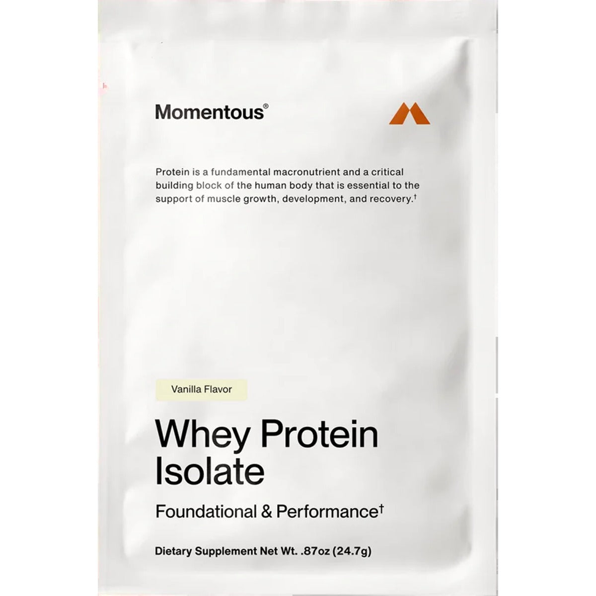 Whey Protein Isolate (Single Serving)