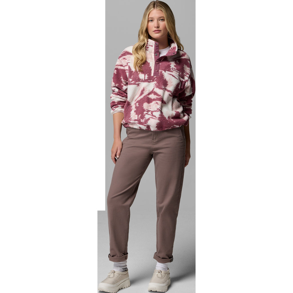 Women's Helvetia II Printed Crop 1/2 Snap Pullover