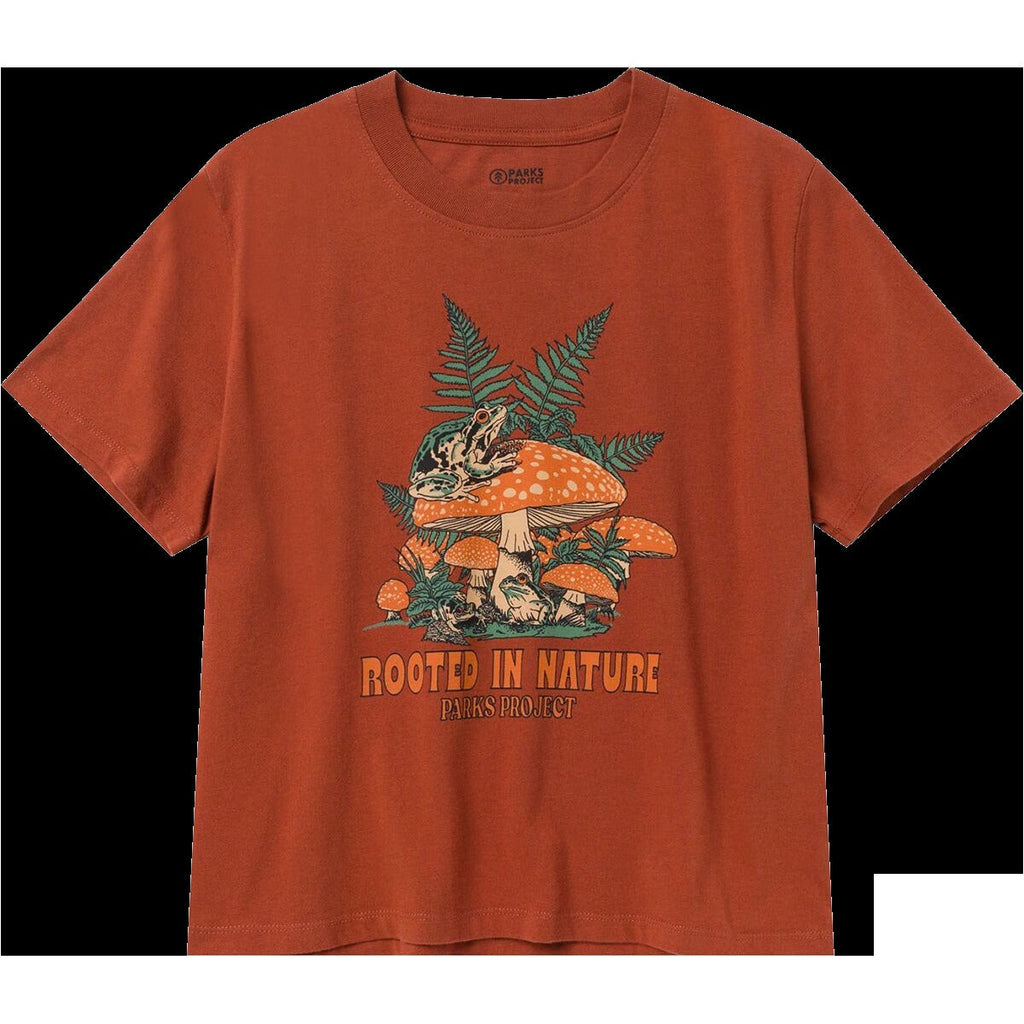Women's Rooted in Nature Ferns Boxy Tee