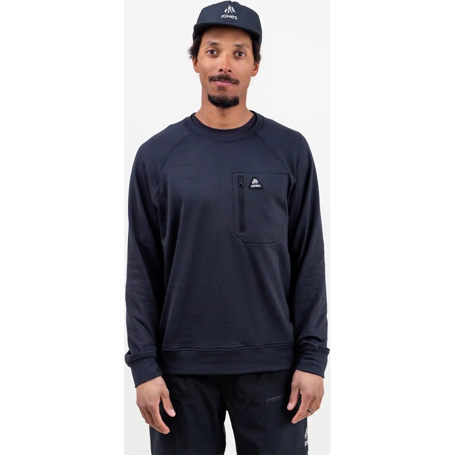 Flagship Recycled Grid Fleece Crew
