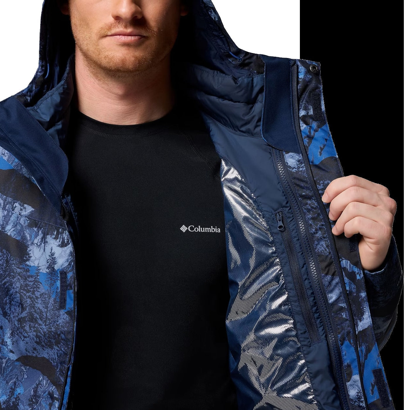 Men's Whirlibird V Printed Interchange Jacket