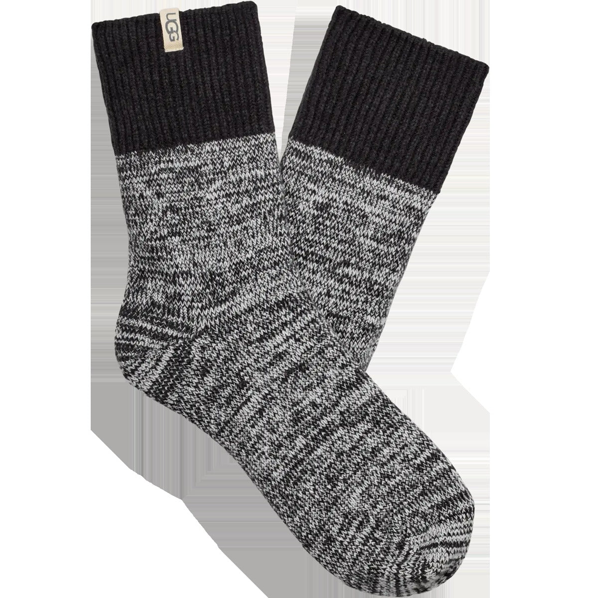 Women's Rib Knit Slouchy Quarter
