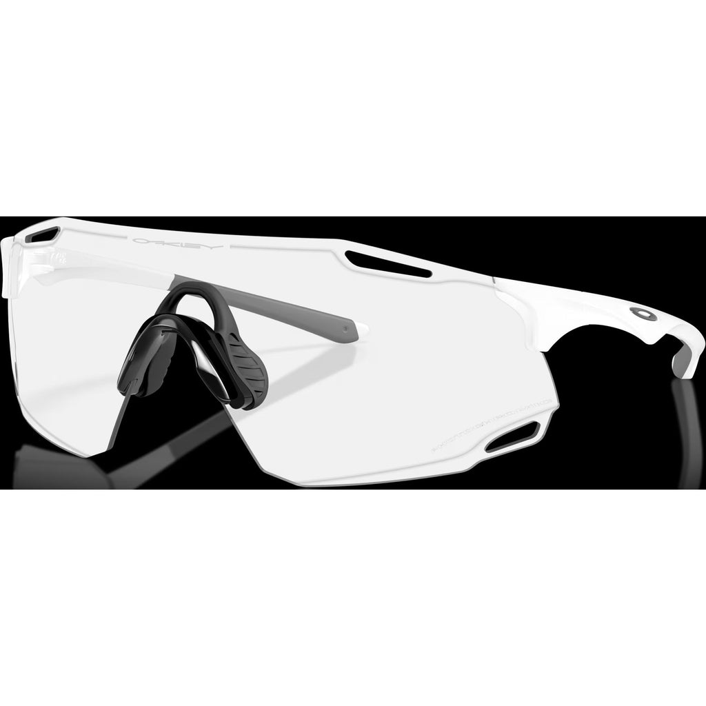 Cybr Dyno - Matte White/Clear to Black Iridium Photochromic