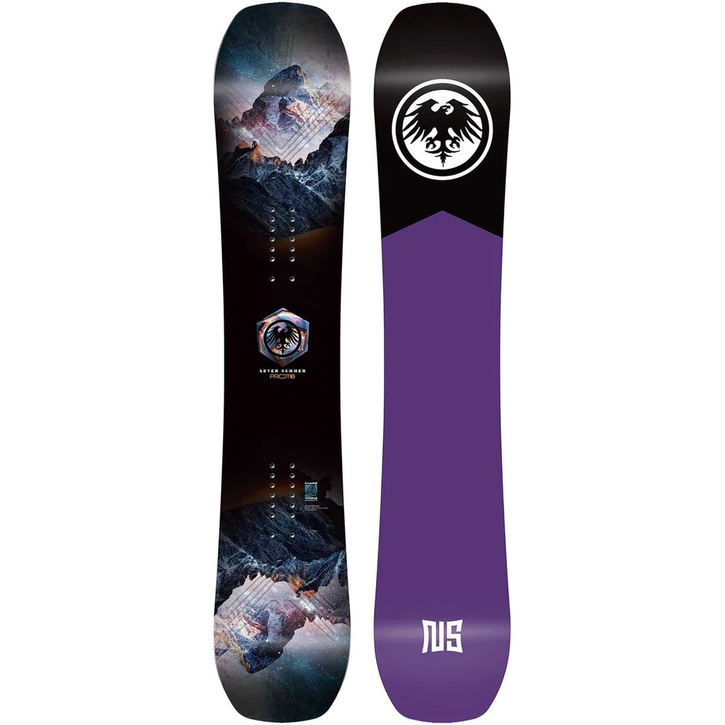 Never Summer Women's Proto Type 3 Demo Snowboard Package