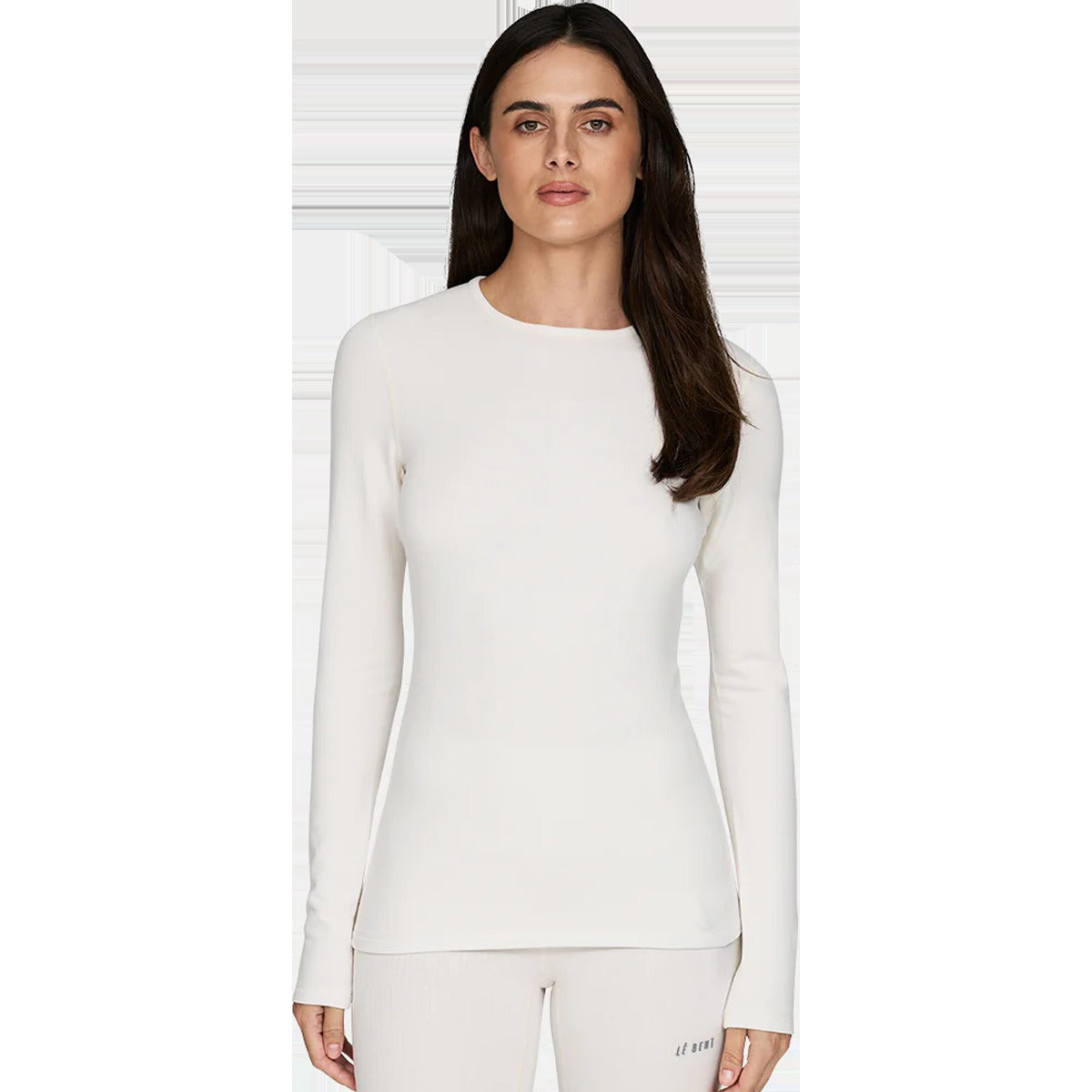 Women's Heavyweight Grid Fleece Crew