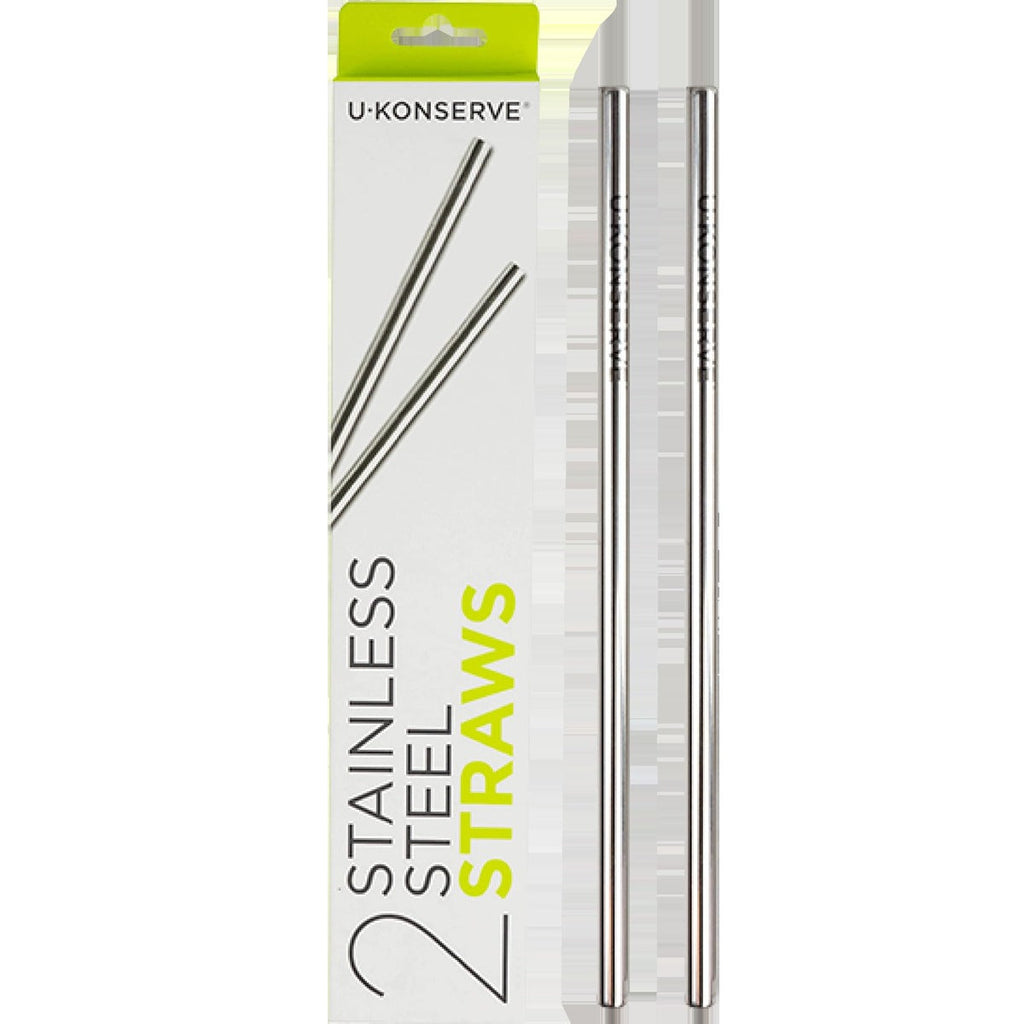 Stainless Steel Straws 2-Pack
