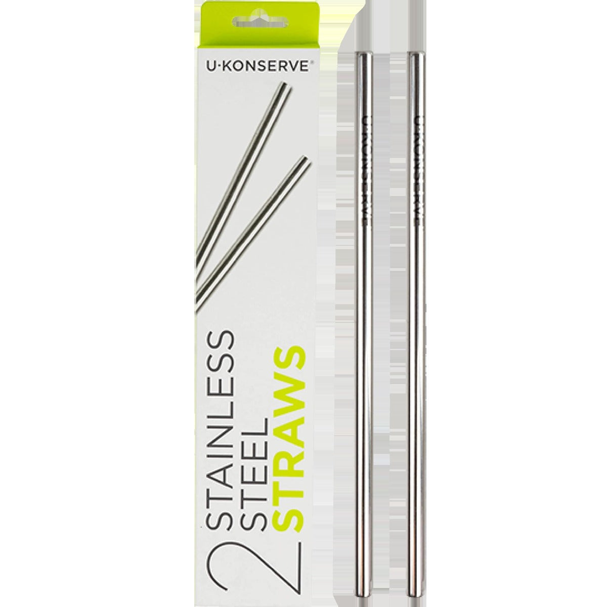 Stainless Steel Straws 2-Pack