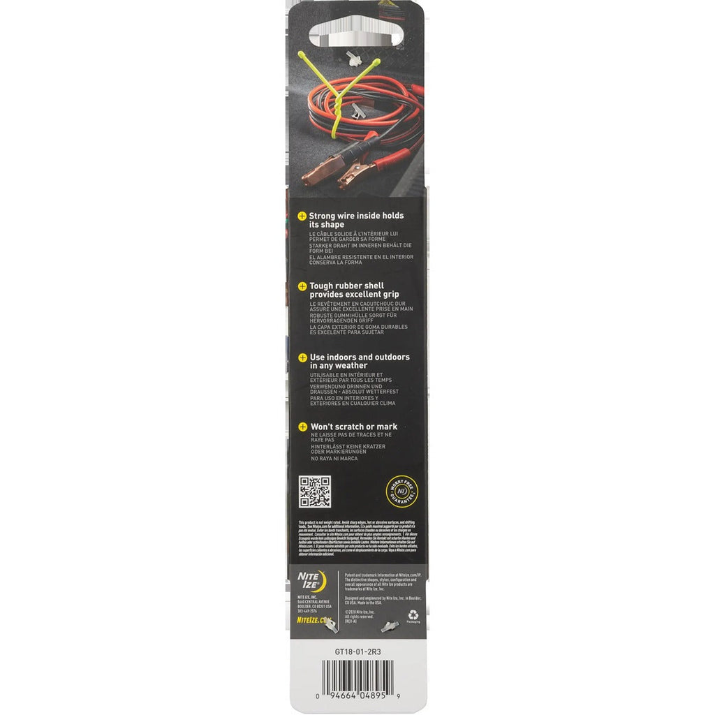 Gear Tie Reusable Rubber Twist Tie 18" - 2 Pack