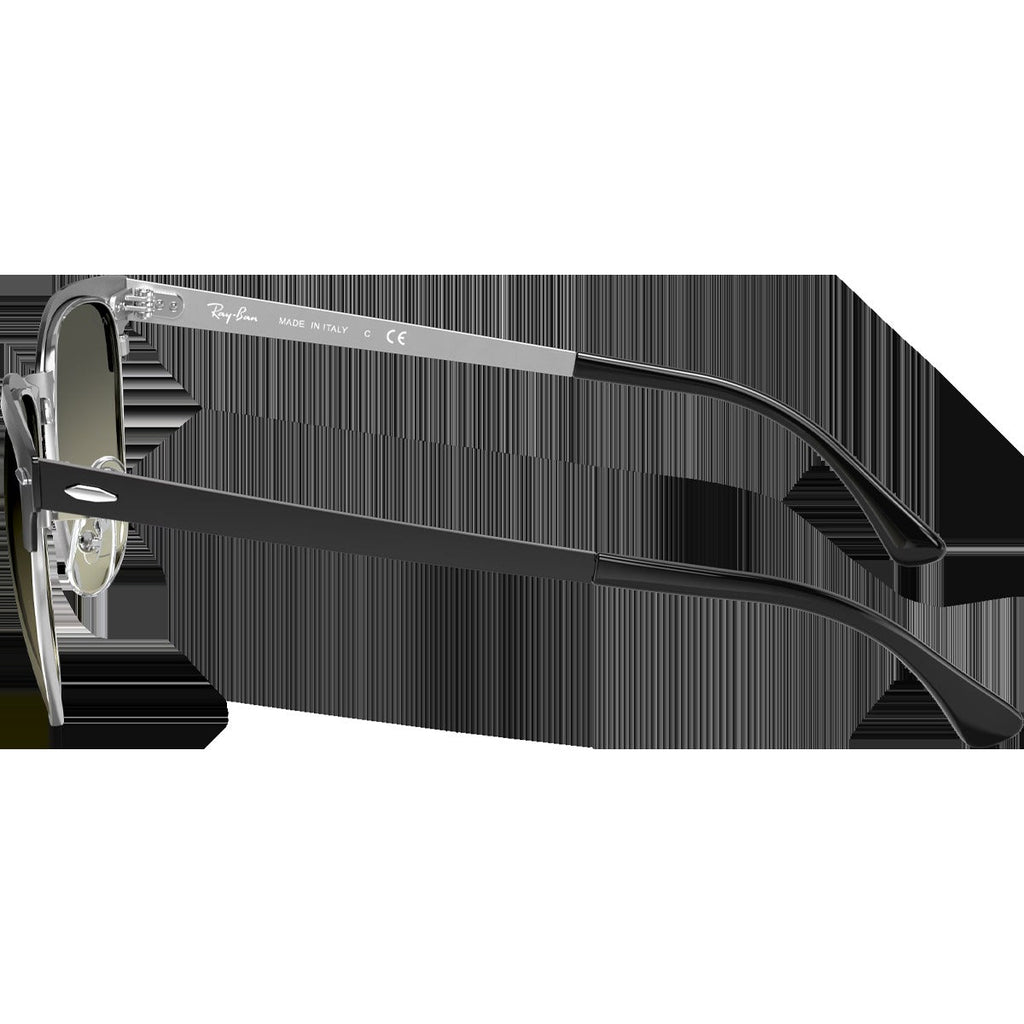 Clubmaster Metal - Polished Black Silver/Grey Gradient