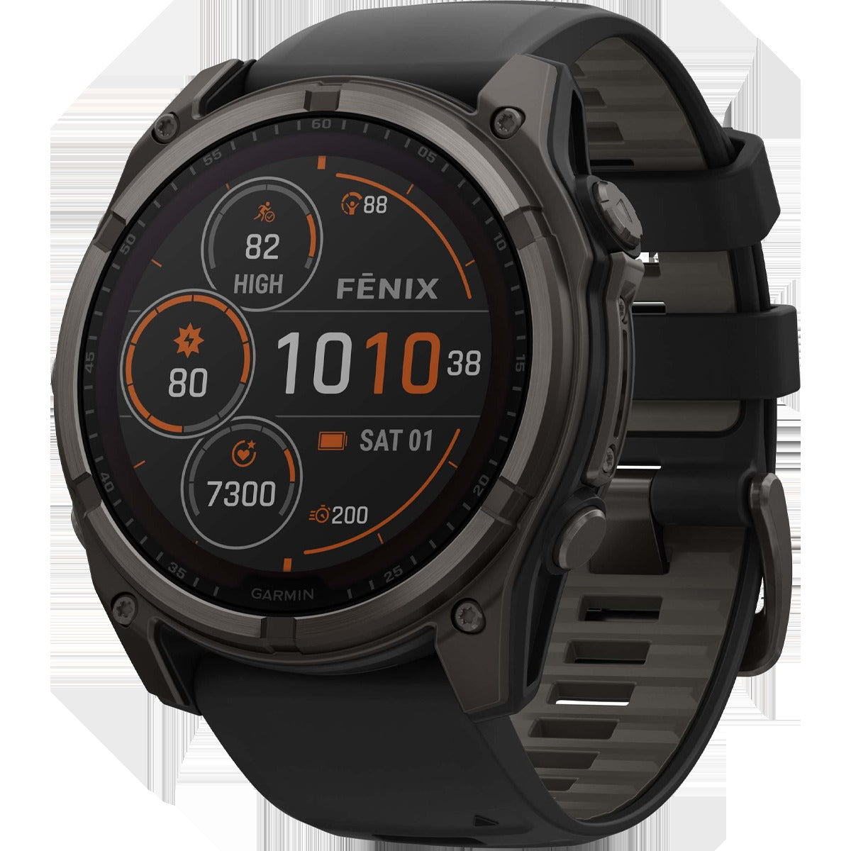 Fenix 8 Solar Sapphire 51mm - Carbon Gray
