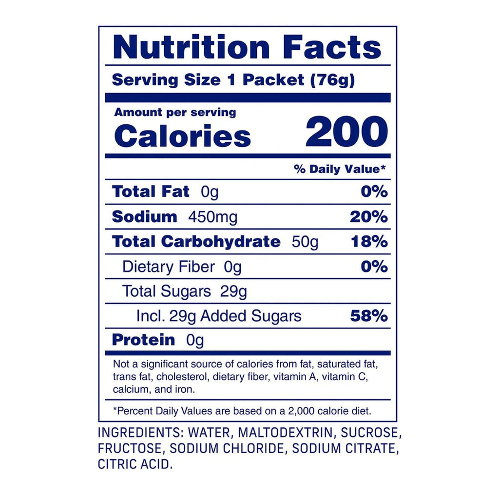 Salted Original 50g Energy Gel