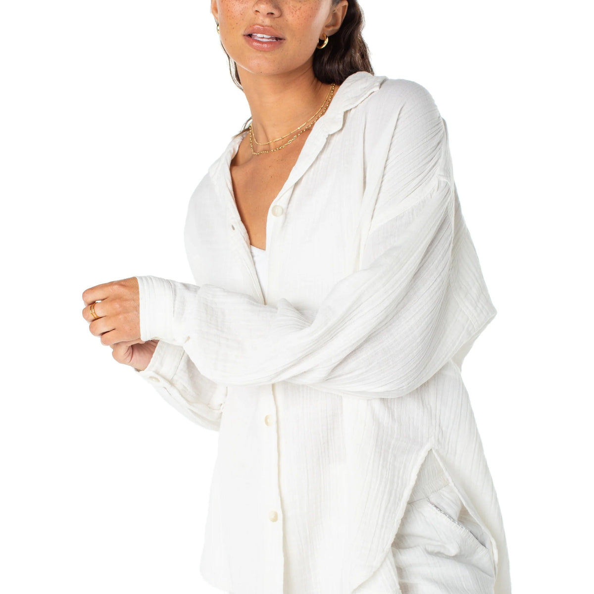 Women's Morning Time Button Up