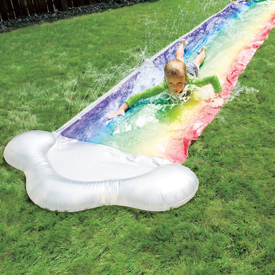 Dash n' Splash Rainbow Water Slide