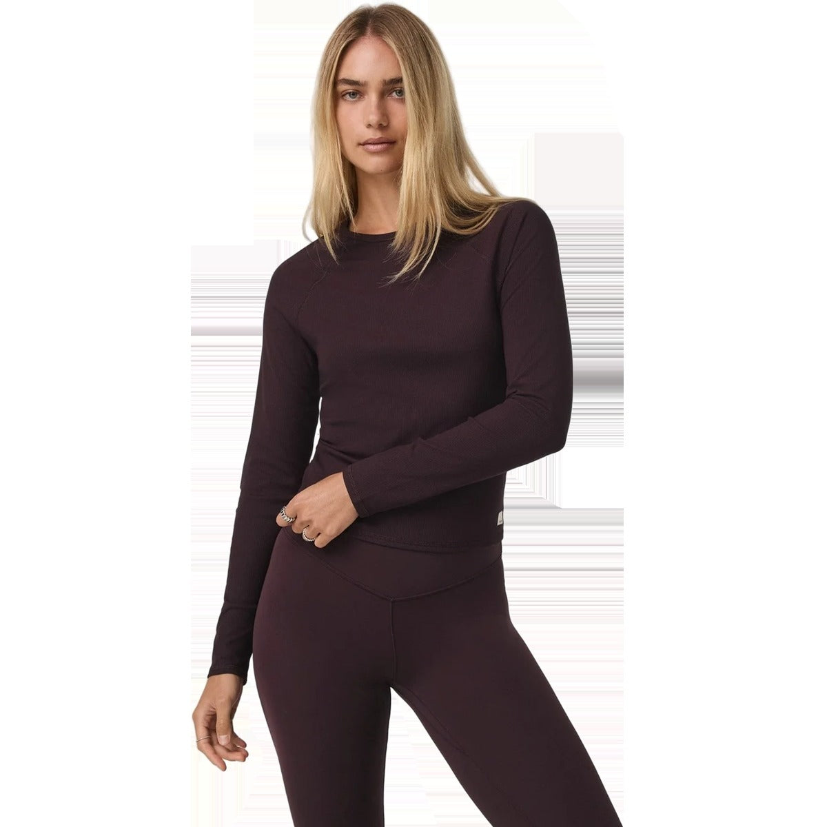 Women's Long Sleeve Pose Crew