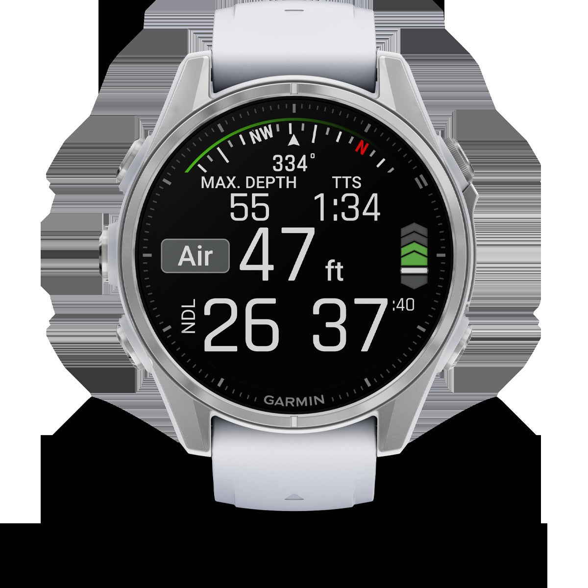 Fenix 8 Sapphire 43mm Whitestone