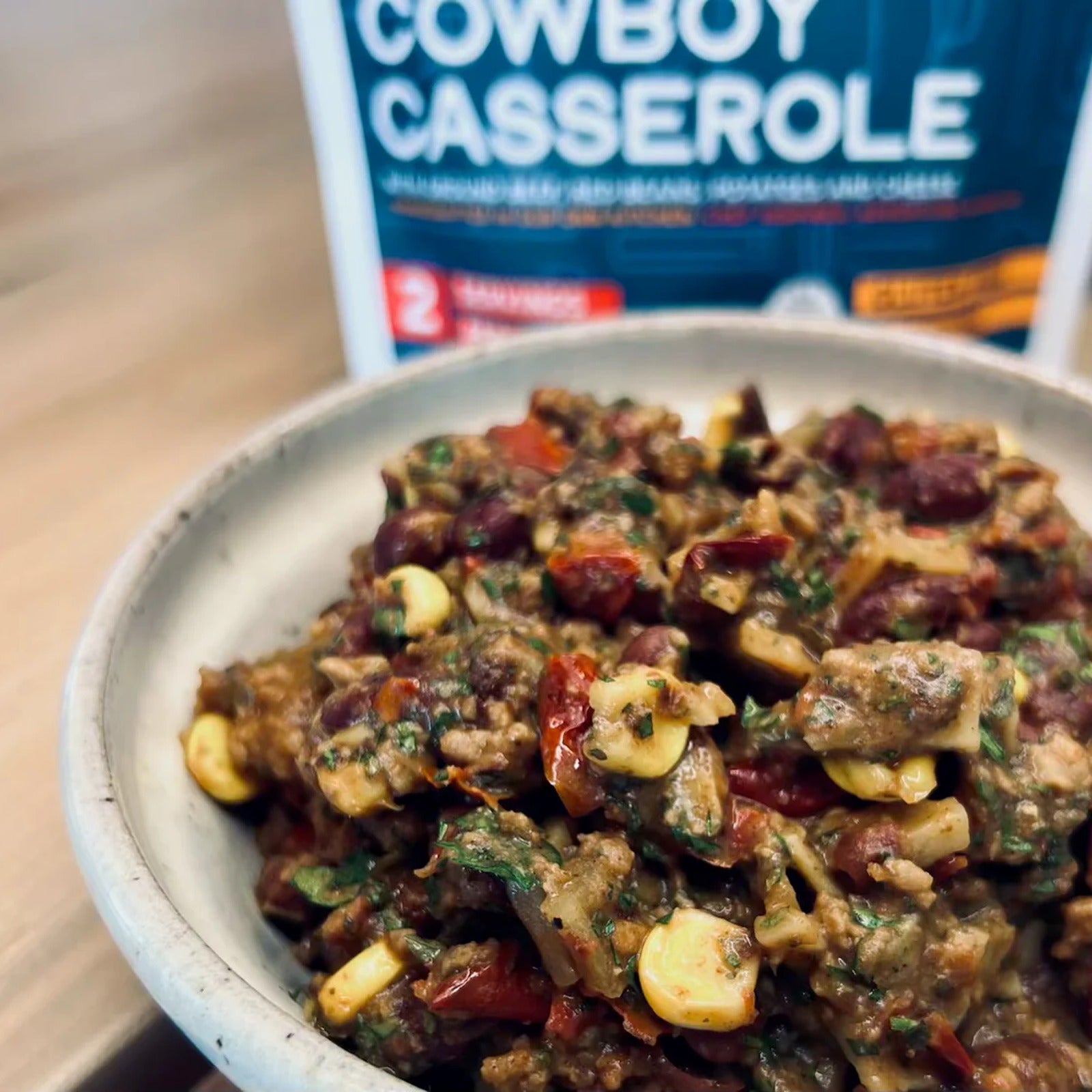 Cowboy Casserole Beef & Potatoes (2 Servings)