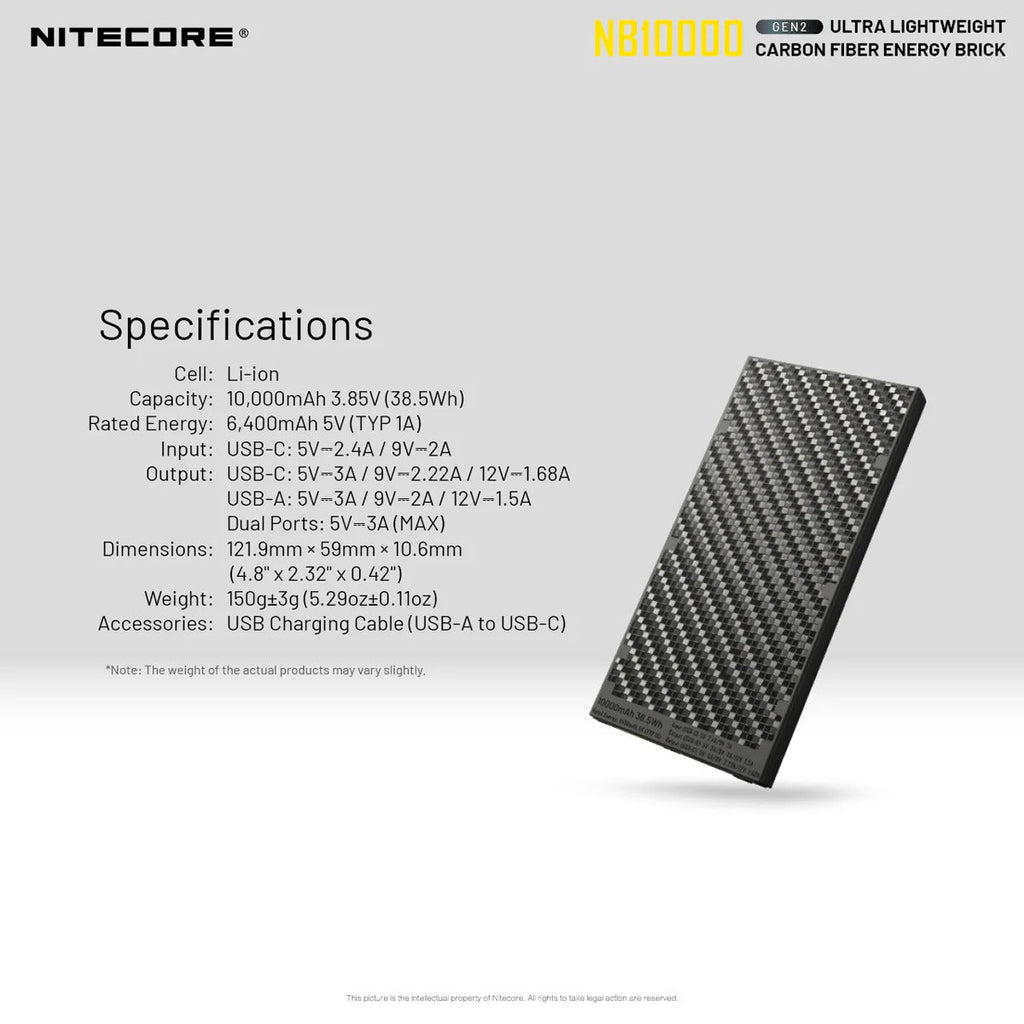 NB10000 Ultra Power Bank