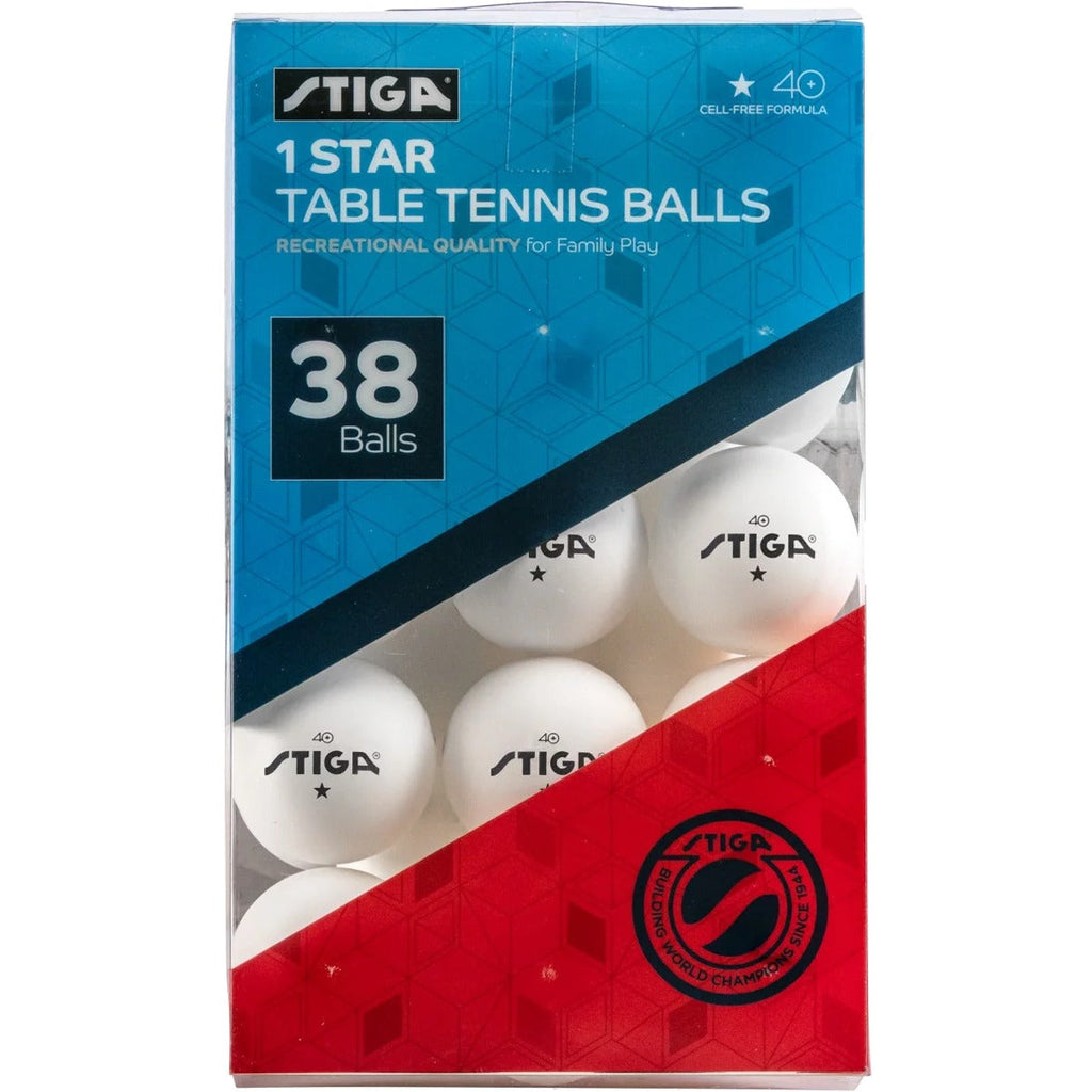 1-Star Table Tennis Balls (38 Pack)