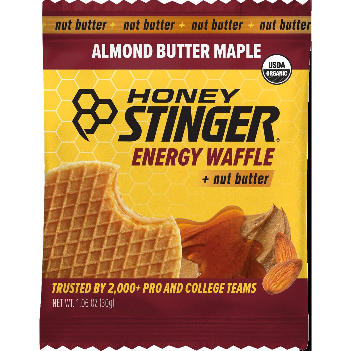 Organic Nut Butter Energy Waffles