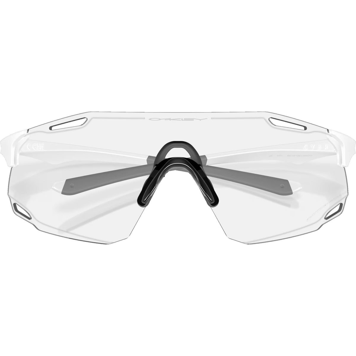 Cybr Dyno - Matte White/Clear to Black Iridium Photochromic