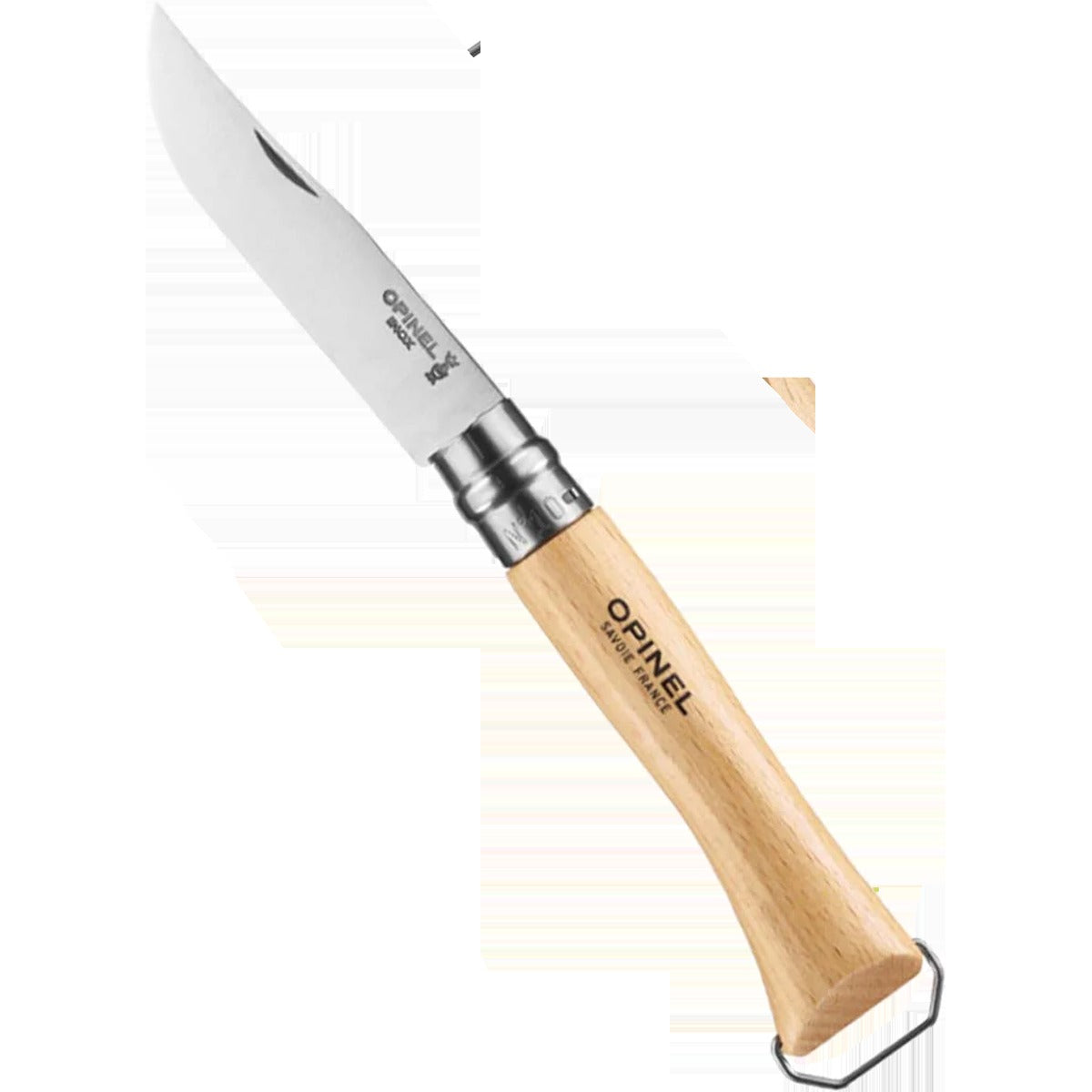 No.10 Corkscrew Stainless Steel Folding Knife with Bottle Opener