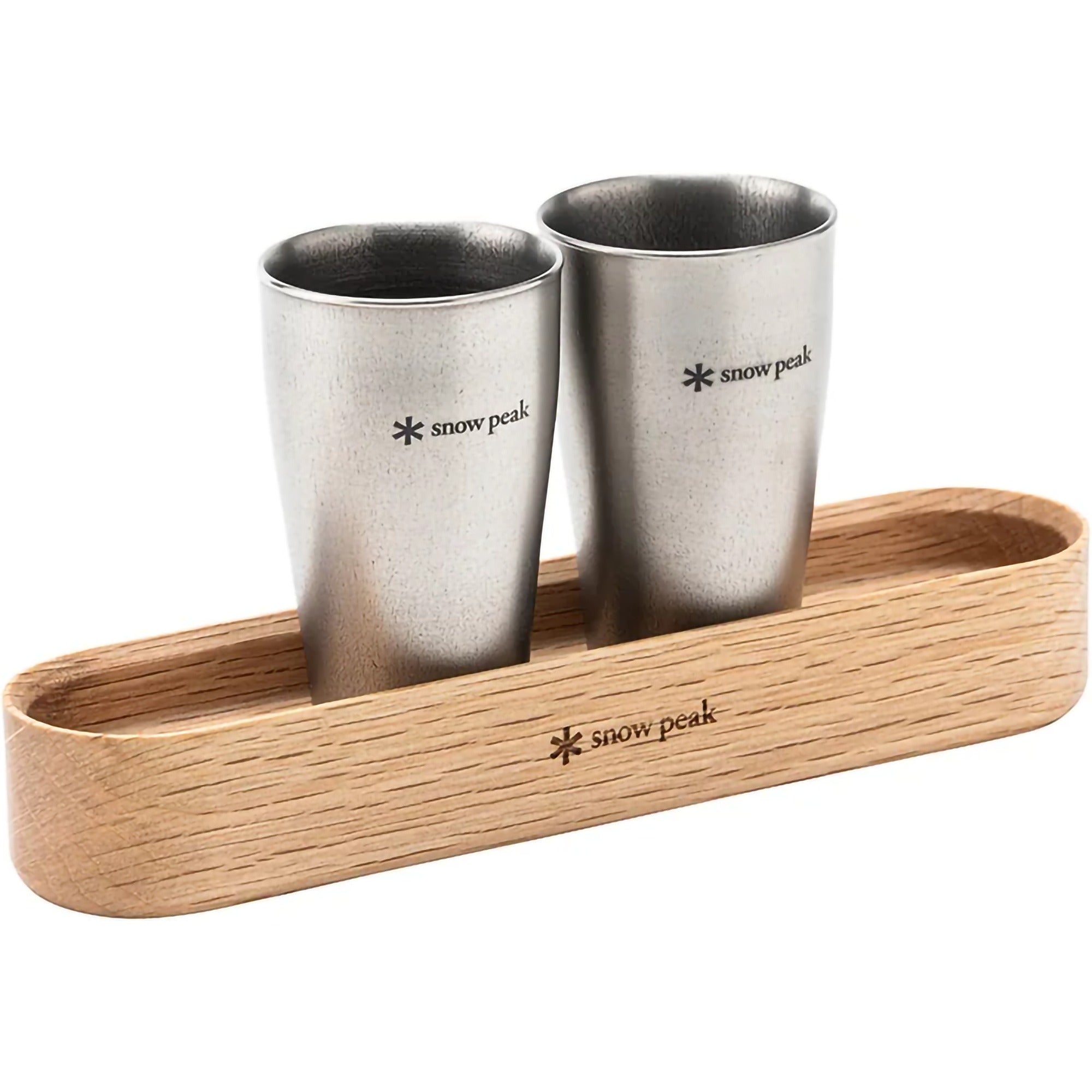 Titanium Shot Glass Duo