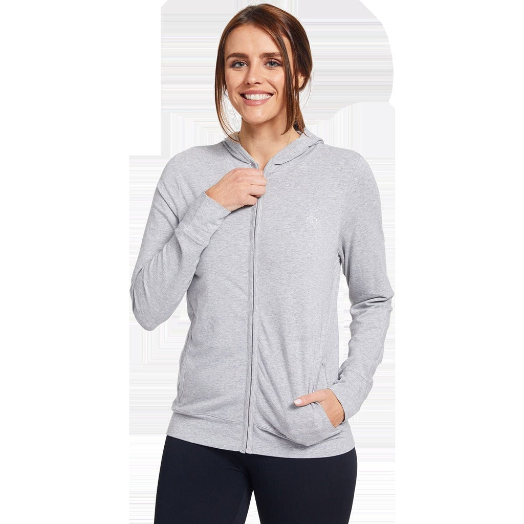 Women's Luxe Hooded Full Zip Top UPF 50+