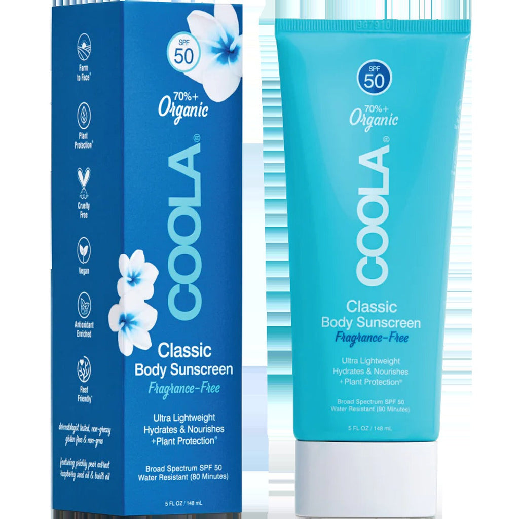 Classic Body Organic Sunscreen Lotion SPF 50