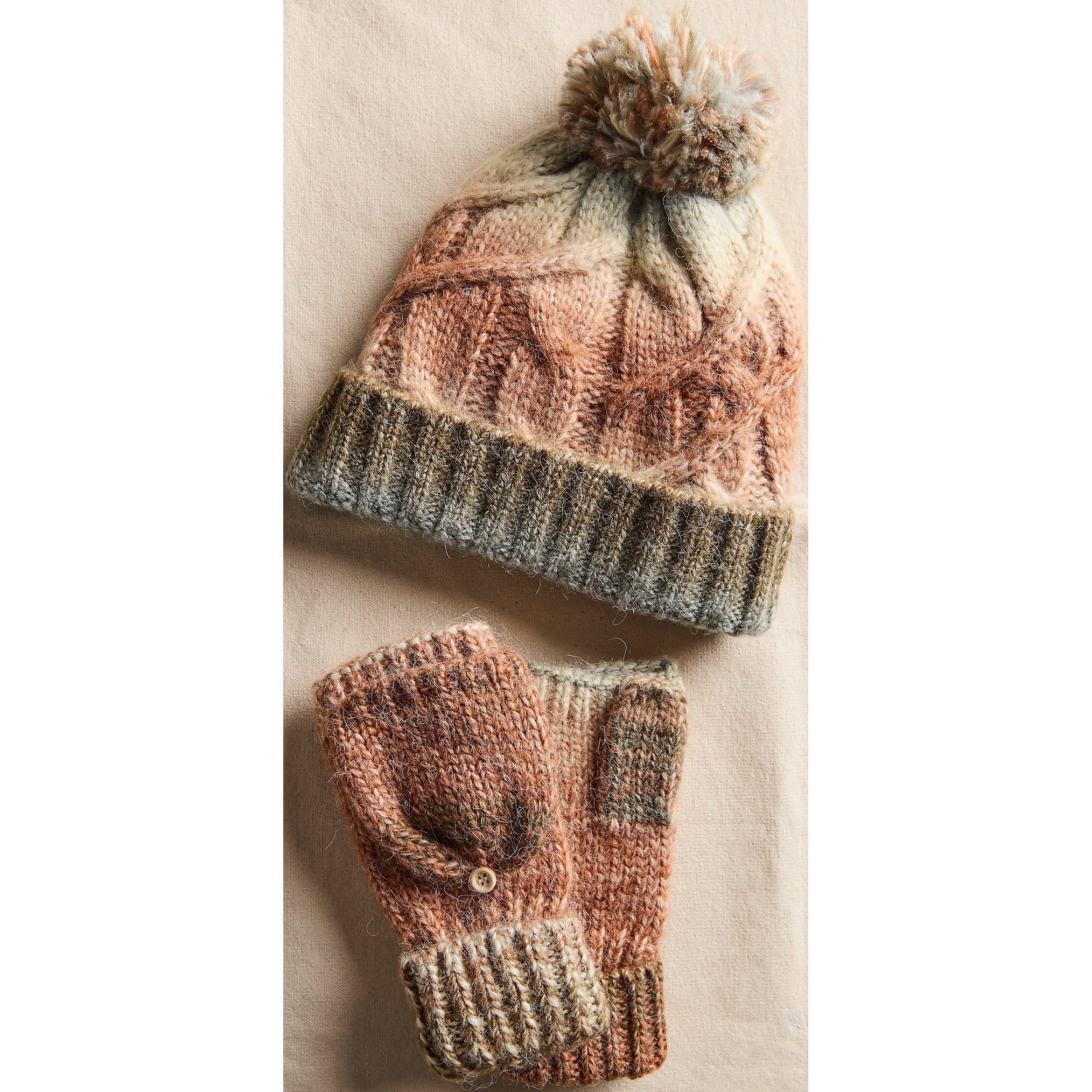 Women's Rainbow Run Hat + Gloves