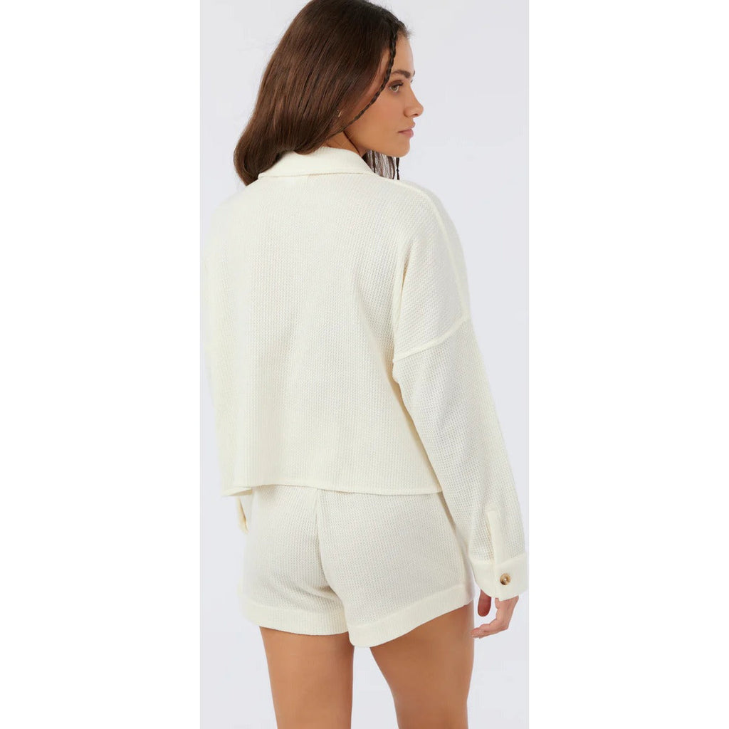 Women's Tour Cropped Waffle Knit
