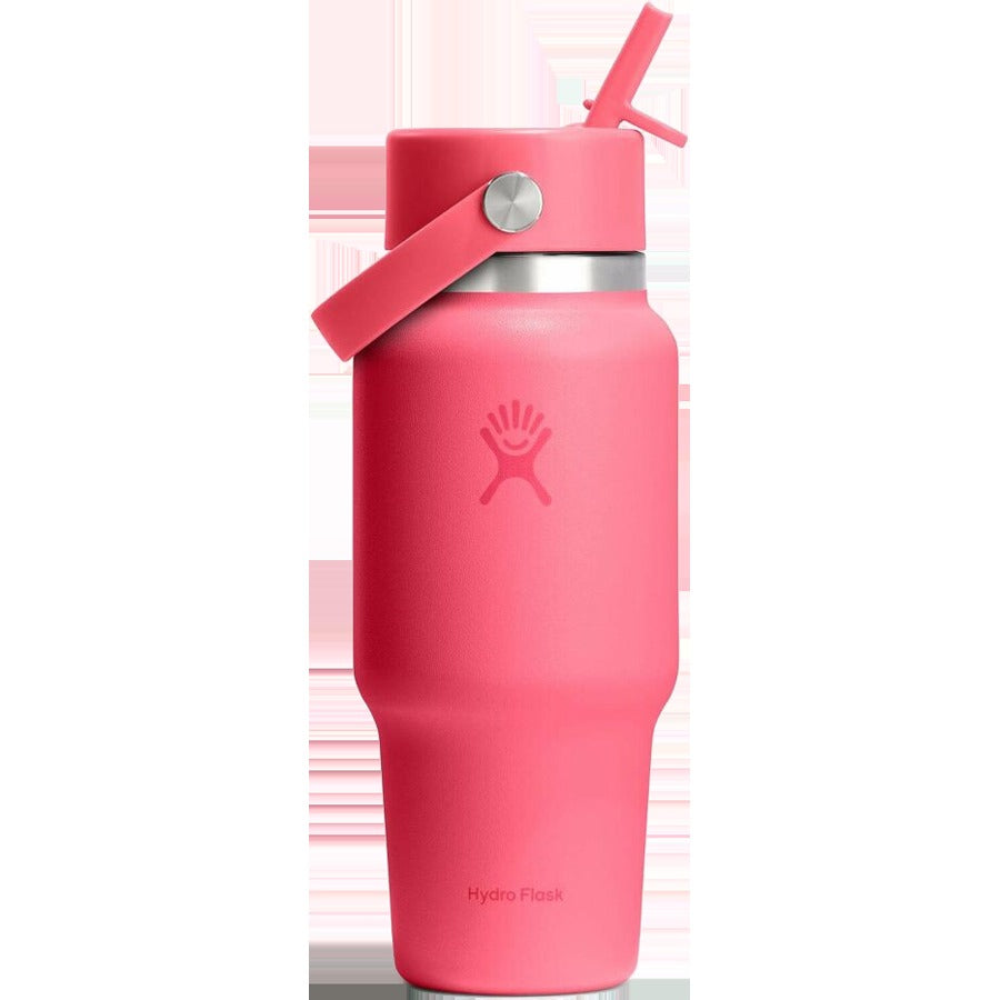 24 oz Wide Flex Straw Travel Bottle