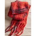 Women's Highland Plaid Skinny Scarf