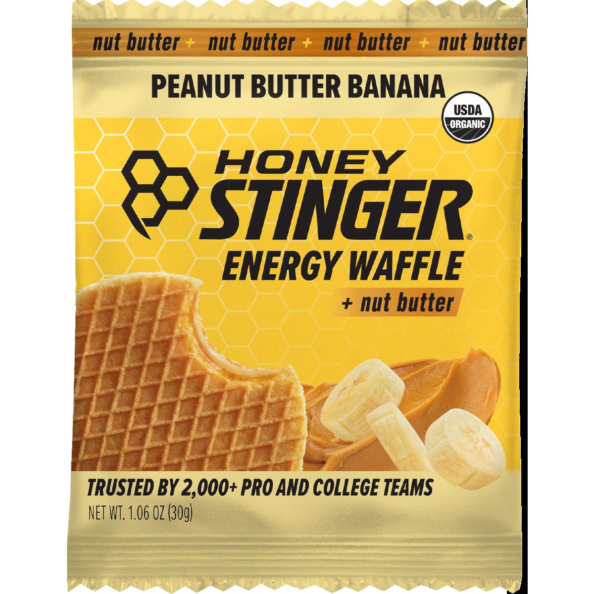 Organic Nut Butter Energy Waffles