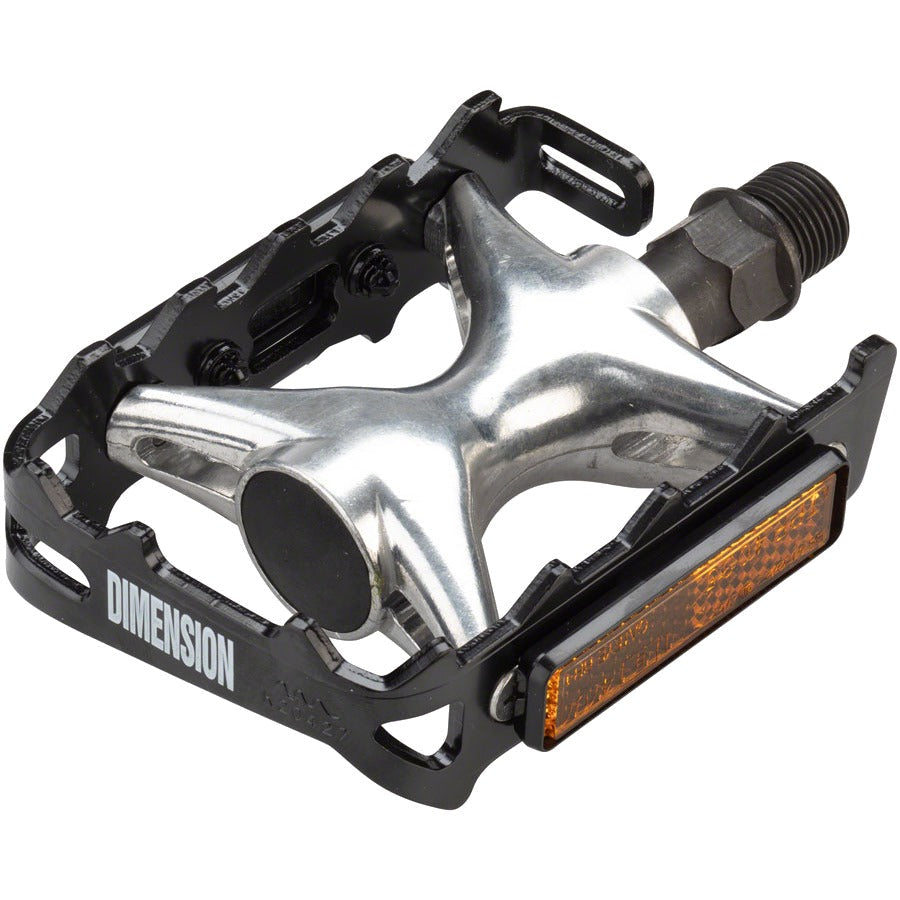 Dimension Mountain Compe Pedals Black/Silver
