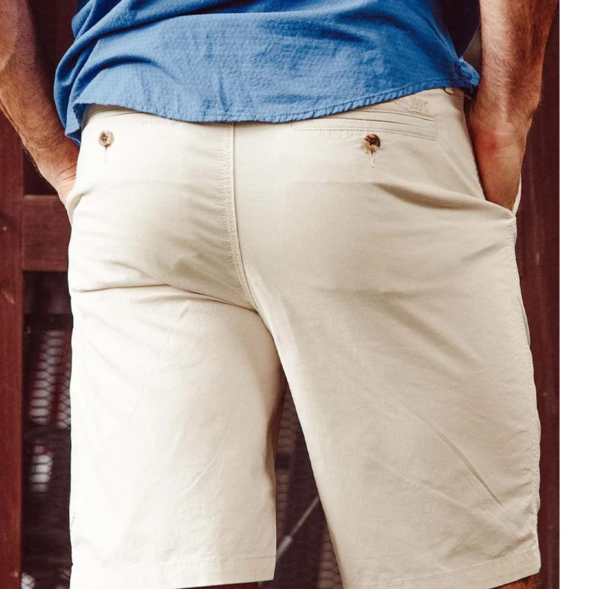 Men's Poplin Short Classic 8"