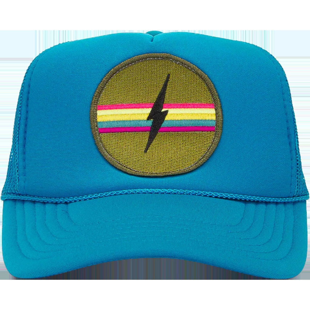 Electric Rainbow Trucker Hat