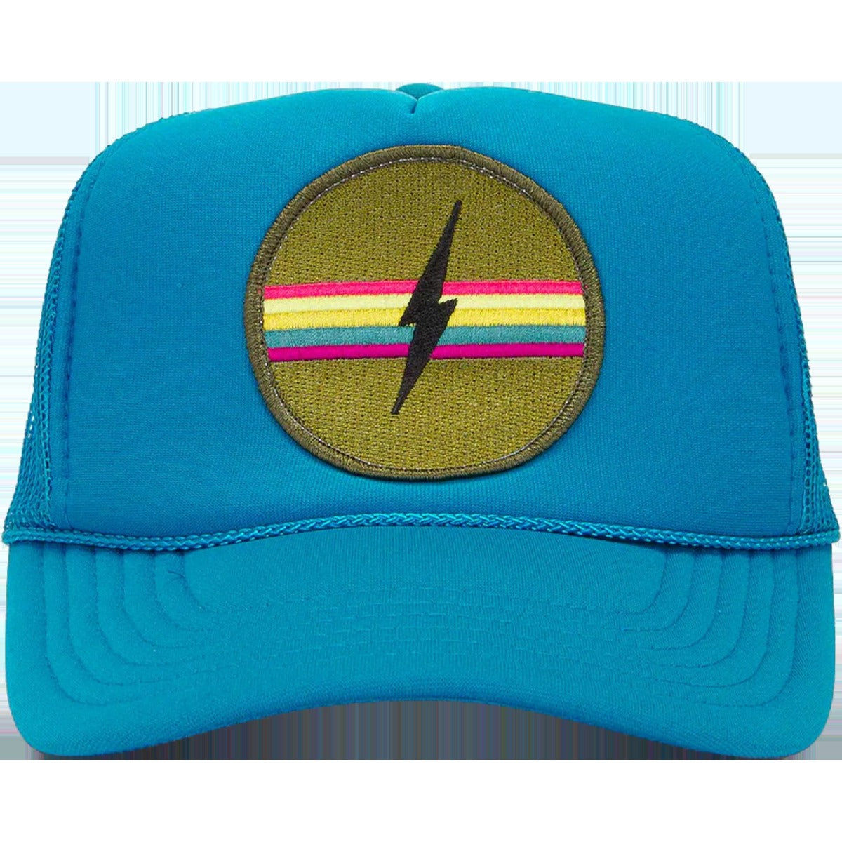 Electric Rainbow Trucker Hat