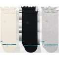 Women's Ruffle Icon Quarter 3-pack