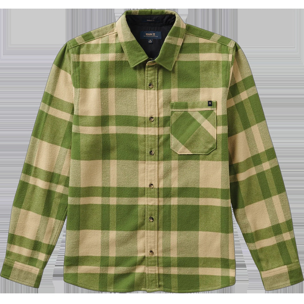 Men's Crossroads Organic Long Sleeve Flannel
