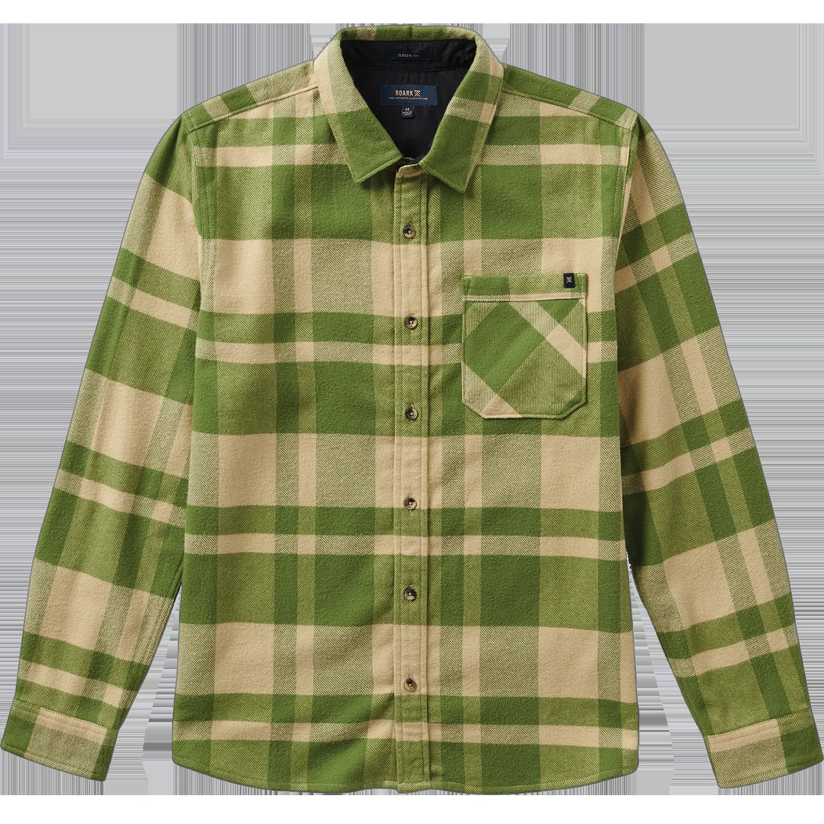 Men's Crossroads Organic Long Sleeve Flannel