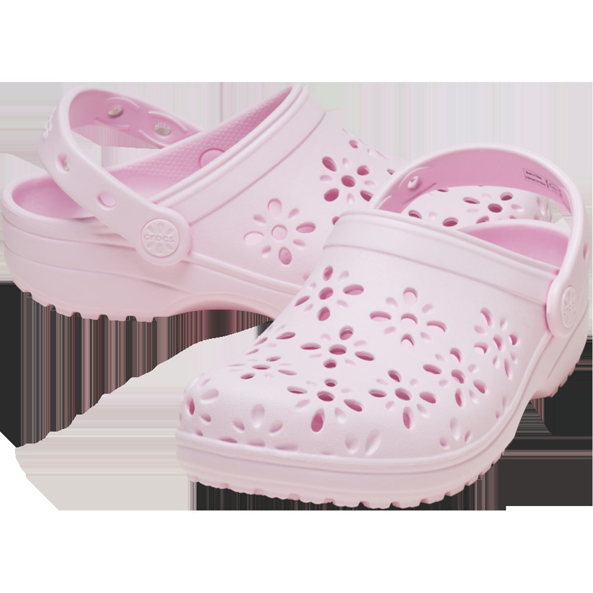 Youth Toddler Classic Floral Cut Out Clog
