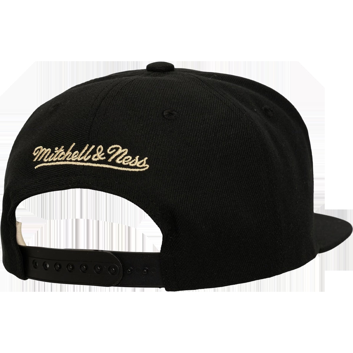 Warriors Cream Script Snapback