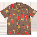 Men's Tiki Bar Button Up