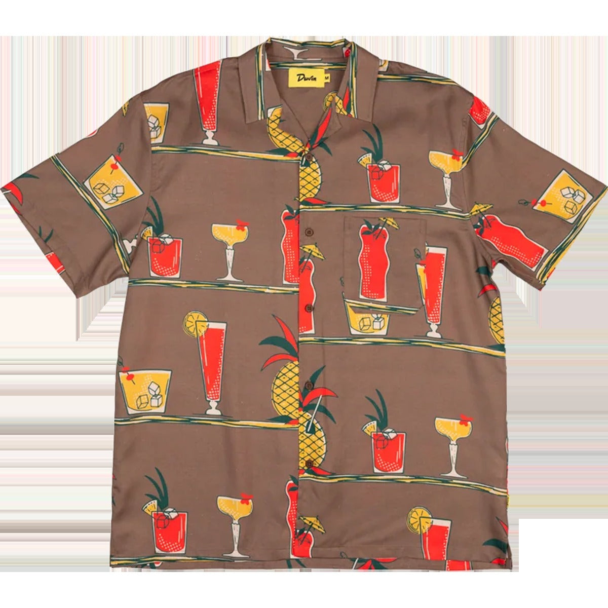 Men's Tiki Bar Button Up