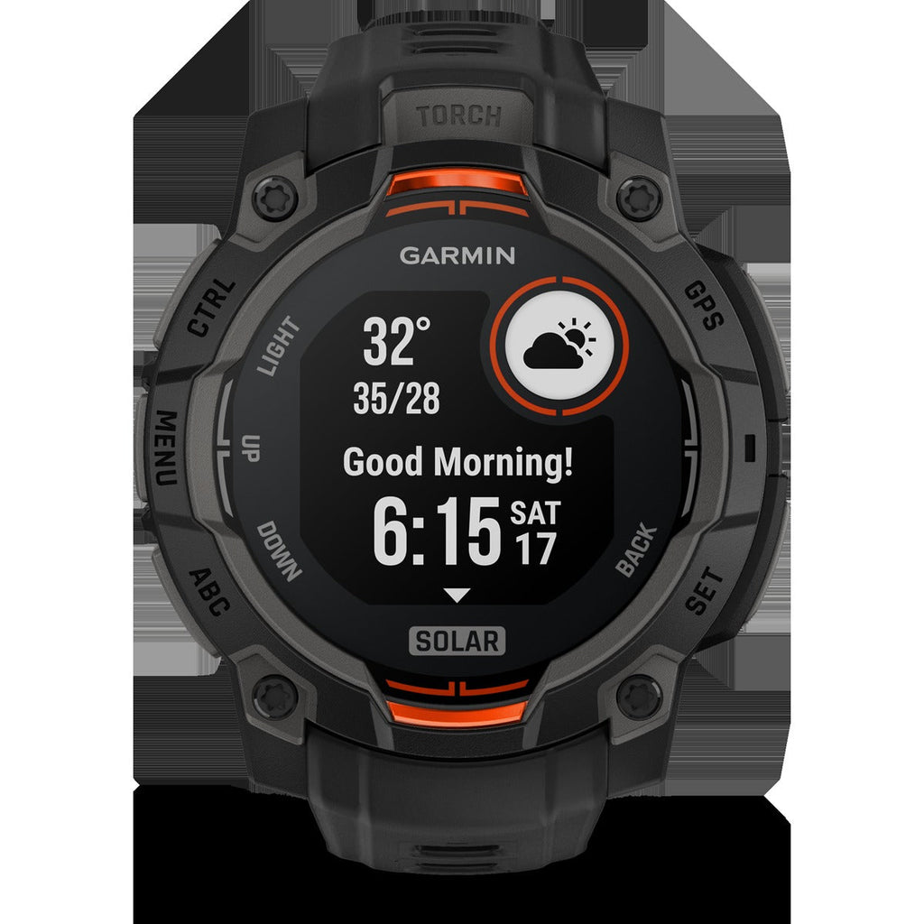 Instinct 3 Solar 45mm Black