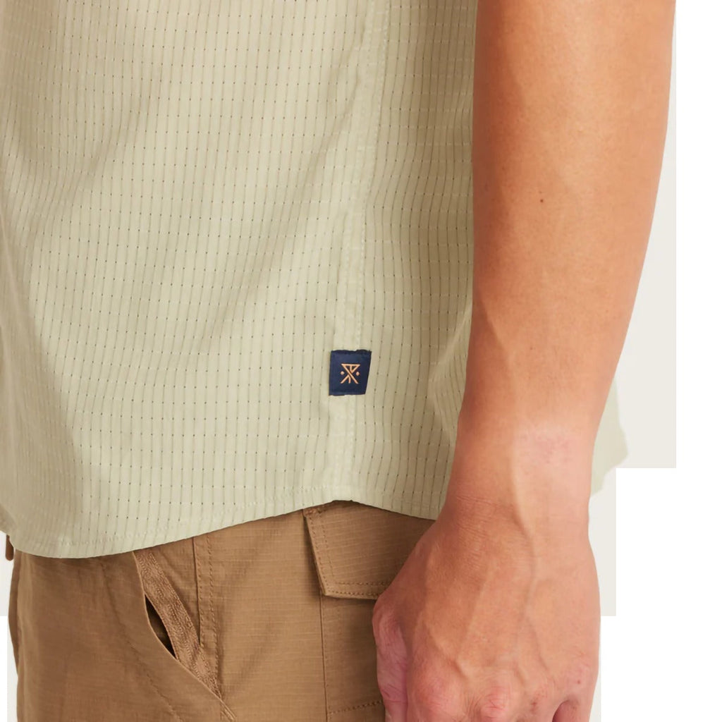 Men's Bless Up Short Sleeve Breathable Stretch Shirt