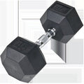 RubberHex Dumbell - 45 lb