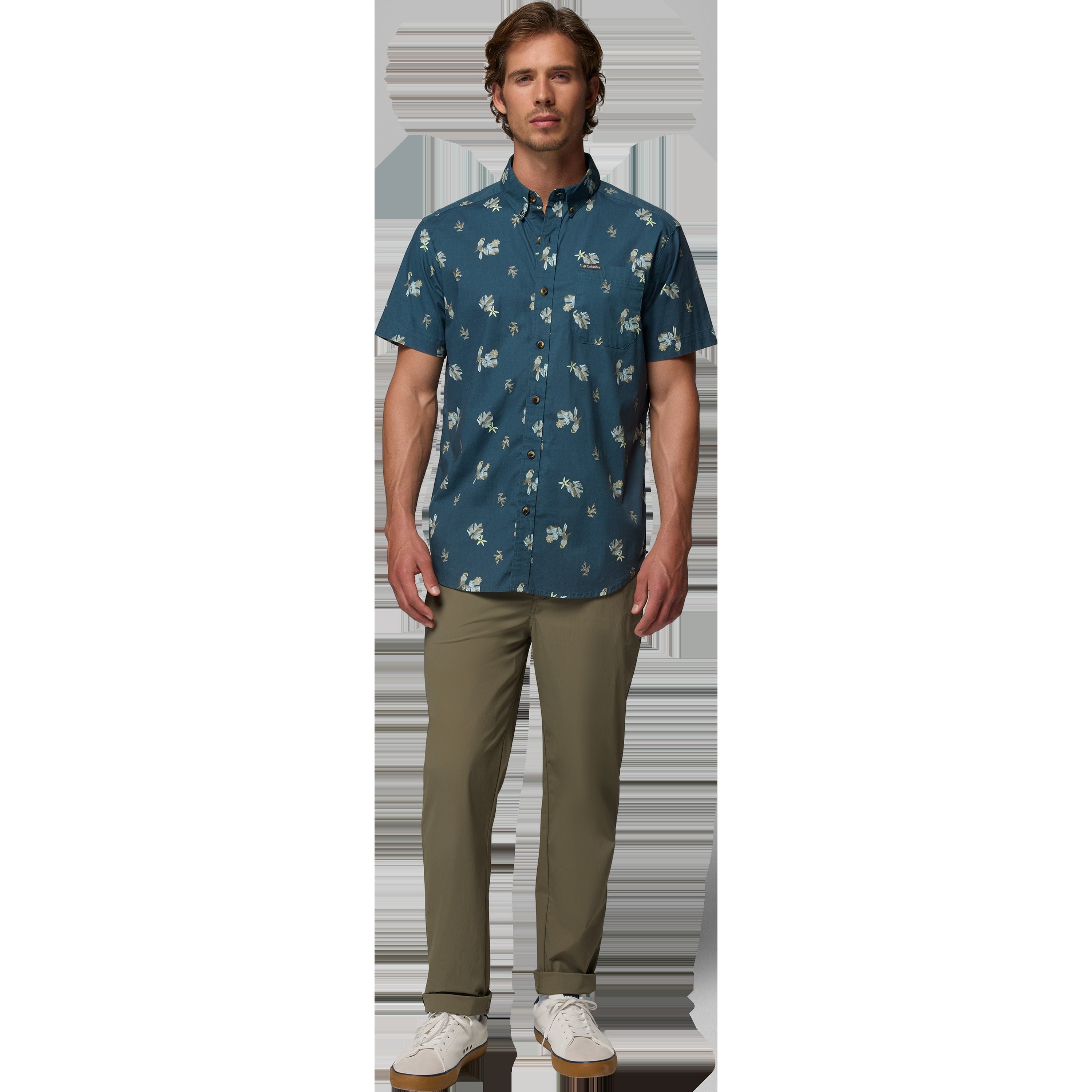 Men's Rapid Rivers Printed Short Sleeve Shirt
